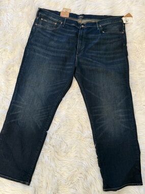 Ralph Lauren Men's Straight Dark Indigo Jeans
